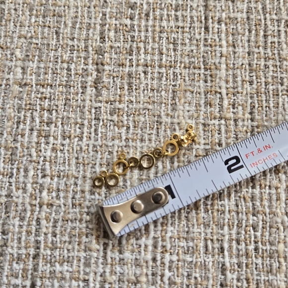 Ben Bridge 18k Gold Circle Drop Earrings - Picture 7 of 10